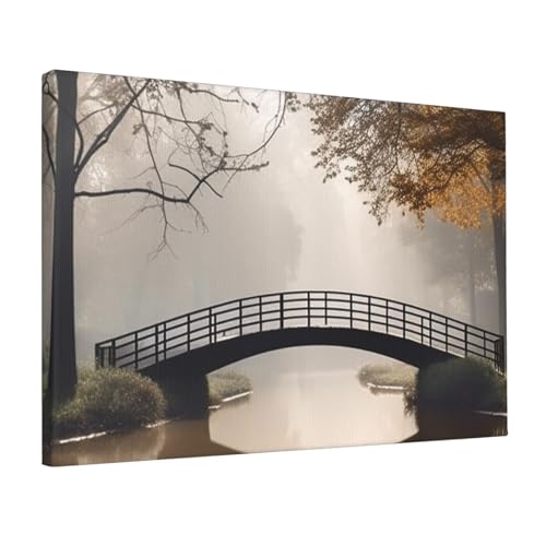 Toile de parc YoupO haute definition decoration murale coloree de salon