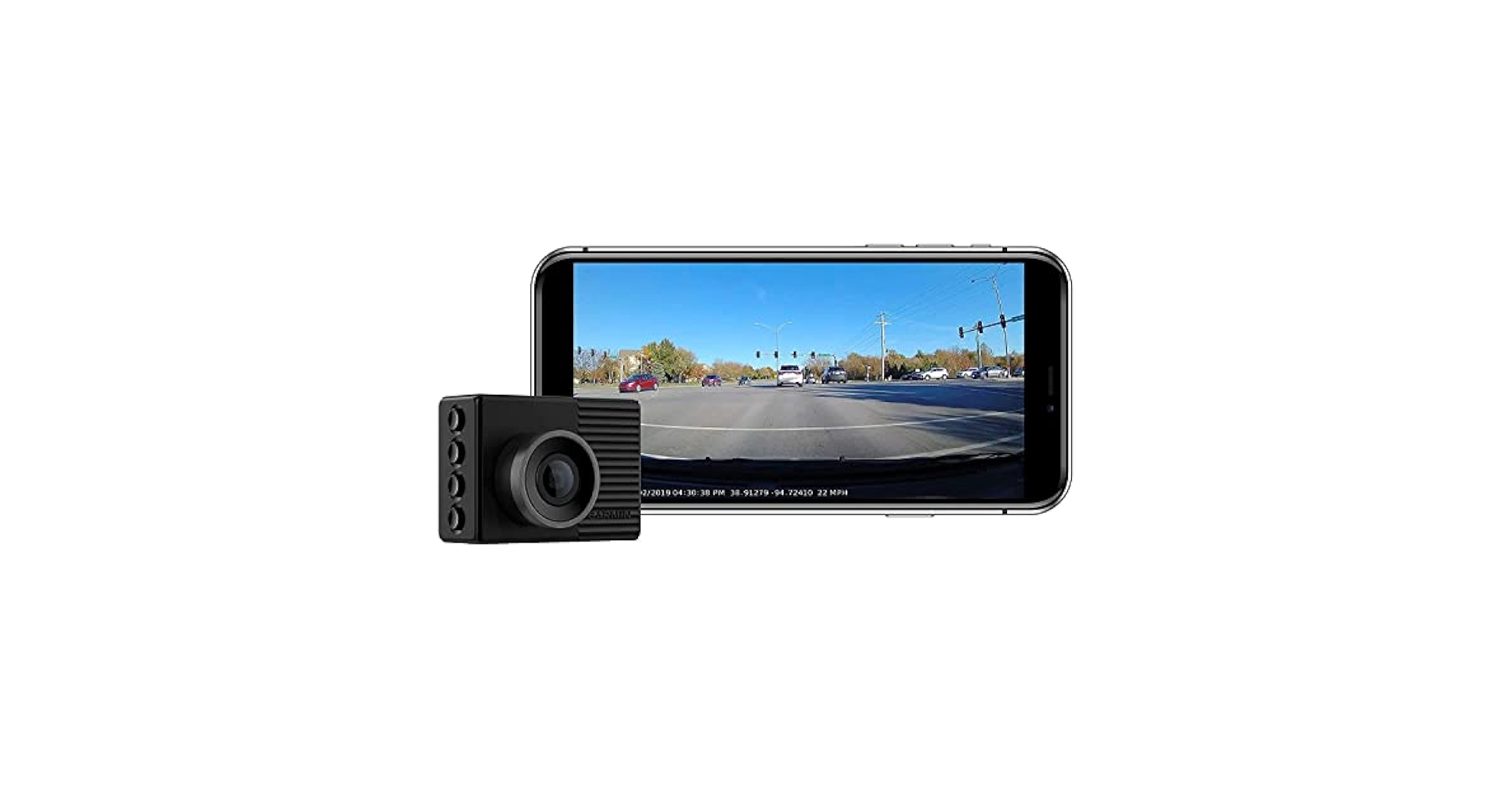 Amazon.com: Garmin Dash Cam 46, Wide 140-Degree Field of