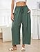 Best Palazzo Pants for Women Over 50: Comfort Meets Confidence (2026 Complete Guide) 13 Flygo Women's Wide Leg Pants Summer Casual Loose Fit Beach Palazzo Harem Pants with Pockets(Green-XL)