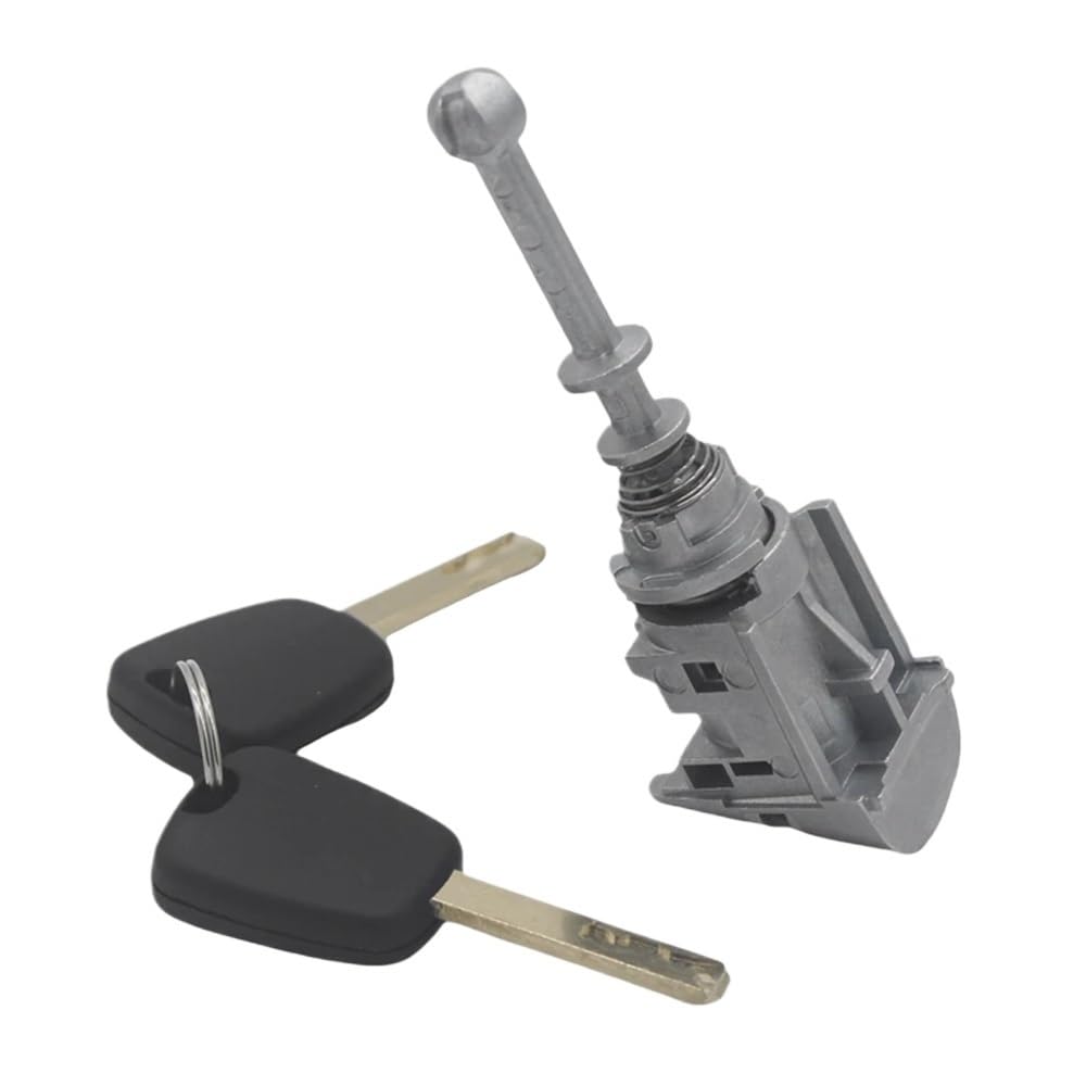 Sdkotrew One Color Rear Tailgate Lock Front Left Door Lock Cylinder Barrel Assembly With 2 Keys For Pe&Ugeot 407 For C4 2004-2011 For Picasso 2006-2008