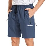 Disi Men's Athletic Hiking Shorts Quick Dry Lightweight Stretch Shorts 7' Workout Sports Gym Outdoor...