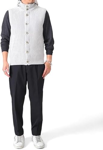 【美品】ヘルノ　ニットベスト Amazon | [HERNO] ヘルノ リゾート デタッチャブルフード付き