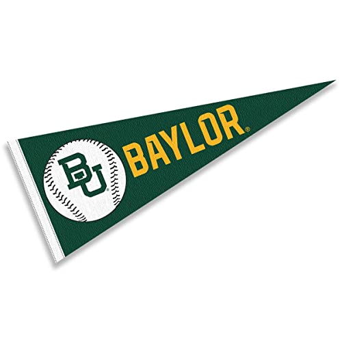 College Flags & Banners Co. Baylor Bears Baseball Pennant Full Size