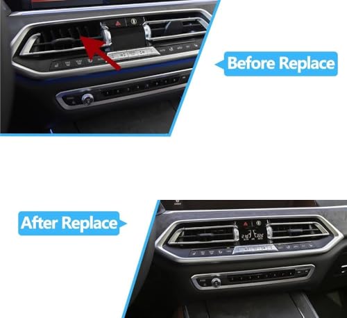 Kit réparation grille sortie clim X5 X6 réglage aération centrale gauche - 3
