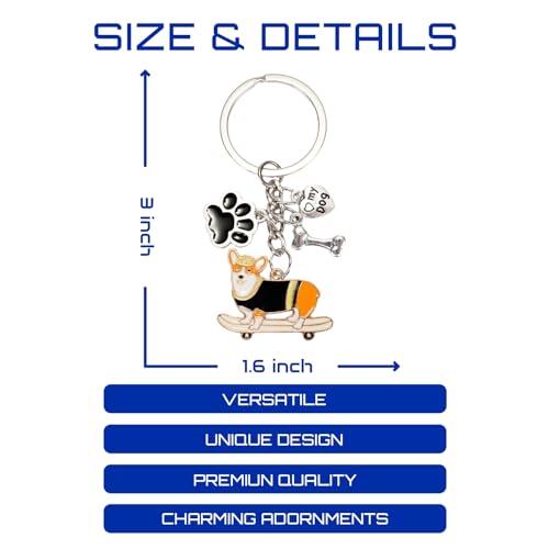 Image of Keychain for Women, Key Chains Women Cute, Enamel Durable Key Ring for Handbag & Bag.