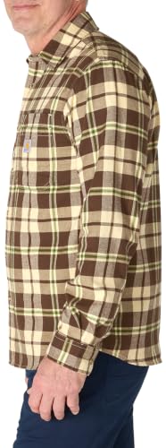 Image of Carhartt Men's Hamilton Relaxed Ls Plaid Shirt