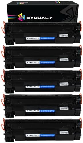 Kit 5x Toner Compatível Hp Cb435a Cb436a Ce278a Ce285a 85a, p1102...