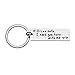 Boyfriend Gifts Drive Safe Keychain I Need You Here with Me Trucker Husband Gift Dad Gift Valentines Day