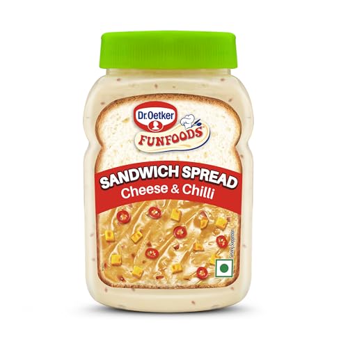 Dr. Oetker FunFoods Cheese & Chilli Sandwich Spread 225g/250g | R...