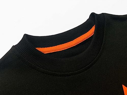 Mrocioa Boys Girls Pumpkin Face Sweatshirt Long SLeeve Kids Halloween Toddler Tops for 2-7T3