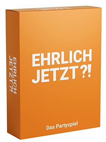 Ehrlich Jetzt?!® - Das versaute Partyspiel für Erwachsene und Jugendliche - Partyspiel - Wahrheit oder Pflicht - Kartenspiel - Ich Habe noch nie - Wer würde eher - Scherzartikel - lustiges Geschenk