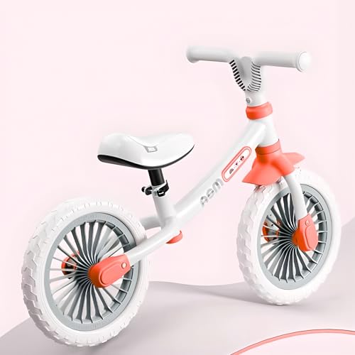 Image of Balance Bike for Safe, Durable, and Perfect for Learning Balance, No Pedal First Bicycle with Adjustable Seat and Handlebars , Ideal Training Bike for boys and girls 18 Month to 5 years (KB-191 Red)