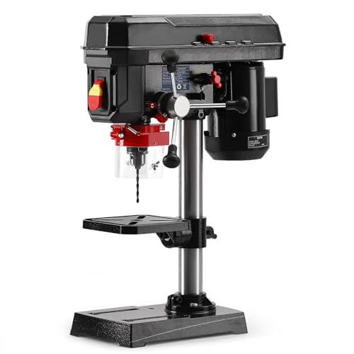 Taladro de Columna, Taladro de banco 2,5 A, velocidades, ajustable, 8 pulgadas distancia