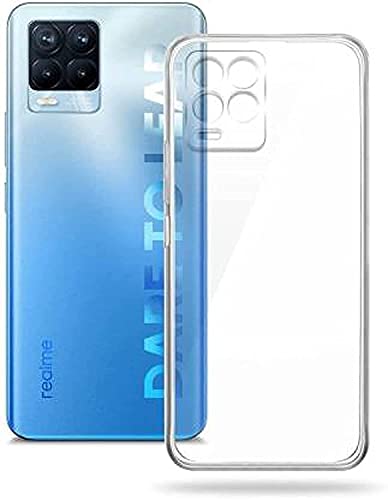 Image of COVERBLACK Rubber Back Cover for Vivo Oppo CPH2263 / A74 5G - Transparent