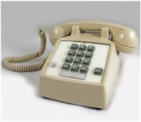 CORTELCO ITT-2500-27F / 250044-VBA-27F Desk w/Flash/Message Ash
