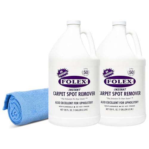 FOLEX Instant Carpet Spot Remover 128 oz - Powerful Stain Remover...