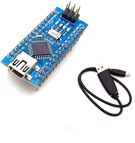 AptoFun Nano V3.0 con Placa de Desarrollo de Chip ATmega328P / CH340 Compatible con Arduino