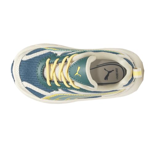 PUMA Toddler Boys Morphic Underdog Slip On Sneakers Shoes Casual - Green, Off White, Yellow4