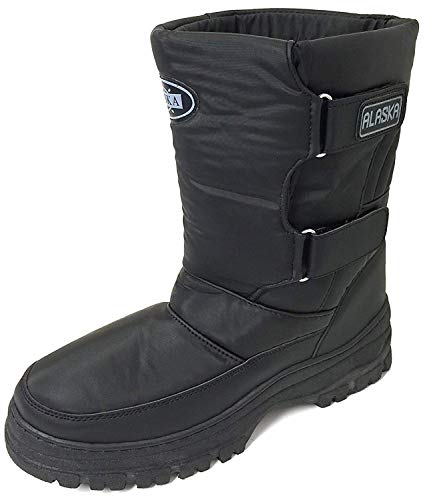 V2100s Men's Snow Boots Winter Boots Cold Weather Water Repellent Nylon Ski Warm Fur Lined Snow Shoes