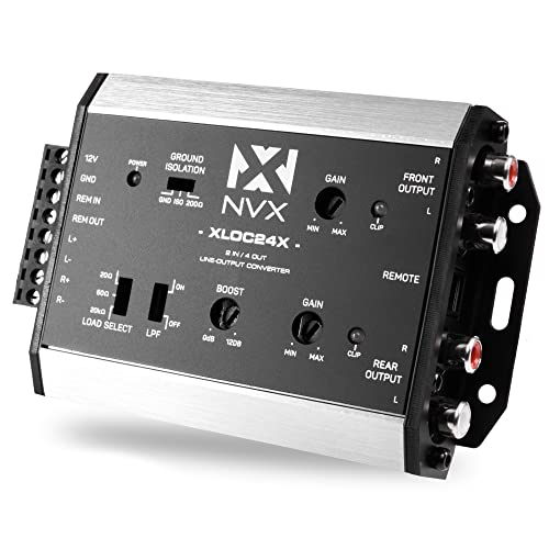 NVX XLOC24X 2 inputs / 4 outputs High Voltage Active Line Output Converter