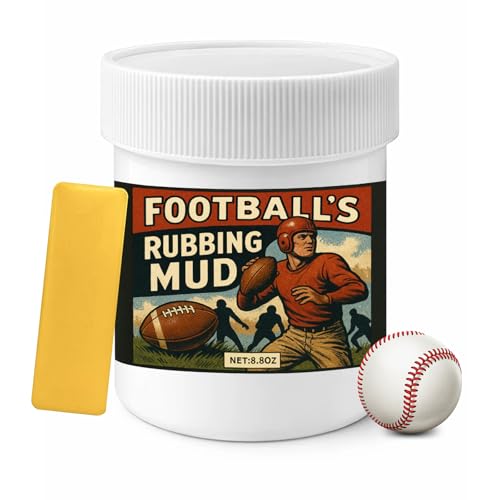 TBTFW Baseball Mud, Enhance Grip and Deepen Leather Color, Make The New Ball Shine Brightly, Suitable for Various Competitions