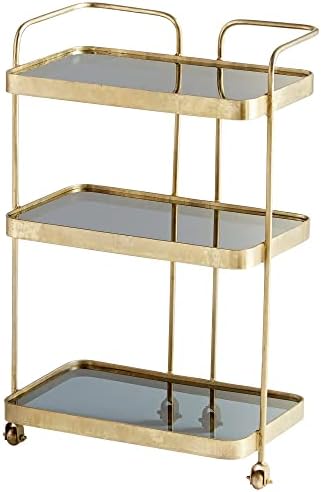 Cyan Design 10766 Cart, Antique Brass