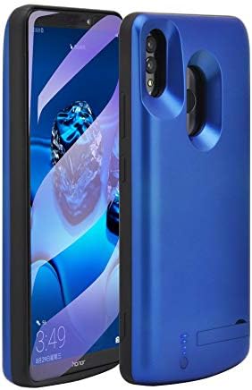 Huawei Honor Note 10 Battery Case, External 6000mAh Backup Power Bank Pack Battery,Portable Power Charger Charging Case for Huawei Honor Note 10 (Blue)