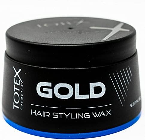 Totex Hair Styling Gold Wax | Strong Hold Perfect Scent | Texture Shine Finish | Hair Defining 150 ml