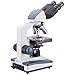 AmScope B120B-E Digital Siedentopf Binocular Compound Microscope, 40X-2000X Magnification, Brightfield, LED Illumination, Abbe Condenser, Double-Layer Mechanical Stage, Includes 0.3MP Camera and Software