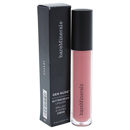 bareMinerals Gen Nude Buttercream Lip-Gloss, Snarky, 0.13 Fluid Ounce