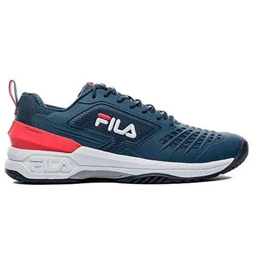 Tênis Fila Axilus Ace Clay Marinho Vermelho e Branco-42