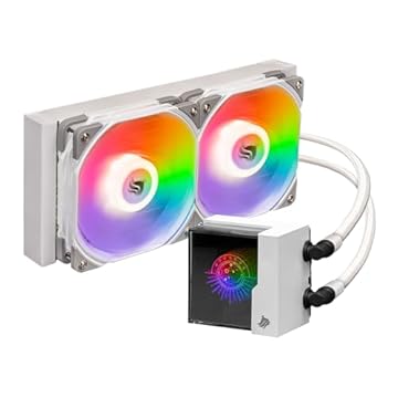 Water Cooler Pichau Lunara | ARGB | 240mm | TDP 280W | Branco | PG-LR240-WH01