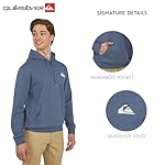Quiksilver Men's Regular Fit Super Soft Fleece Midweight Pullover Hooded Sweatshirt - Image 5