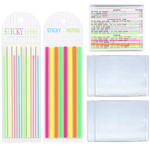 Set de 4 Porta Cartas Mahjong y 320 Notas de Reglas