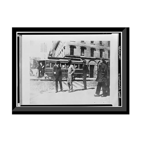 Parrott's Granite Block, Historic View, California & Montgomery Streets, San Francisco, San Francisco County, CA - 2 Classic Wall Art Print | Black & White Historic Photo | Framed Wall Art Gift | 1...