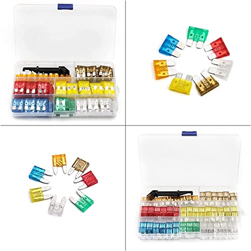 Fusible automatique nylon aluminium 242 pièces multicolores avec clé d'extraction