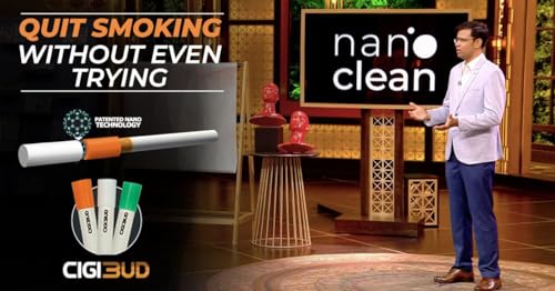 Image of NANOCLEAN GLOBAL PVT. LTD Cigibud Nanoclean Filters | Featured on Shark Tank India 2.0 | Slim Filters for Tar & Smoke Control - White Color - Pack of 1-30 Filters