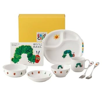 はらぺこ Amazon | ニッコー 子供食器 はらぺこあおむし ぱくぱくセット