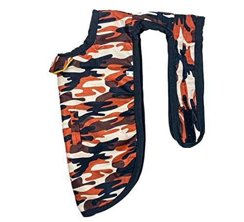 Image of Dog Winter Jacket & Coat for Large Dogs | Warm Padded Waterproof Pet Jacket with Adjustable Straps | Windproof Cold Weather Coat for Labrador, Golden Retriever, German Shepherd (24 Inch)