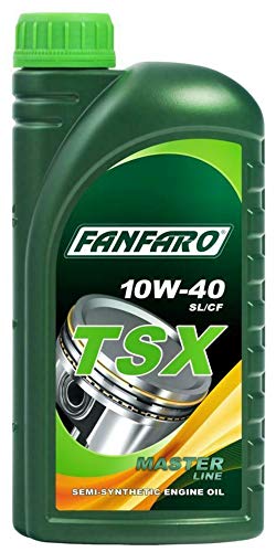 Image of FANFARO TSX 10W40 A3 B4 Semi Synthetic Engine Oil, 1 Litre