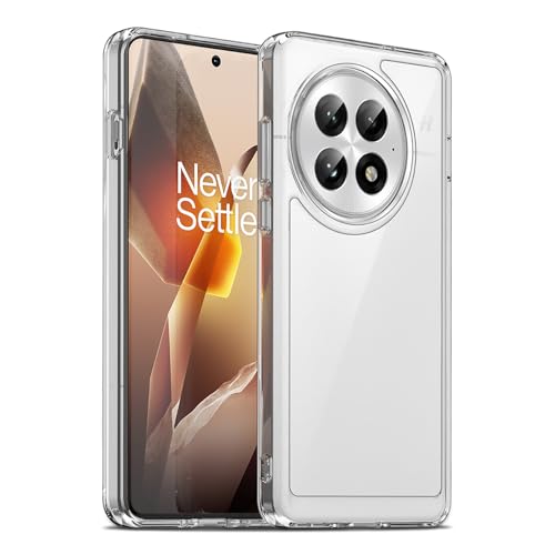 Image of Case for OnePlus 13 5G, Military Grade Drop Protection Phone Case, Yellowing Resistant, Anti-Scratch Hard PC Back, Shockproof Hard Ultra-Thin Protective Cover, Clear