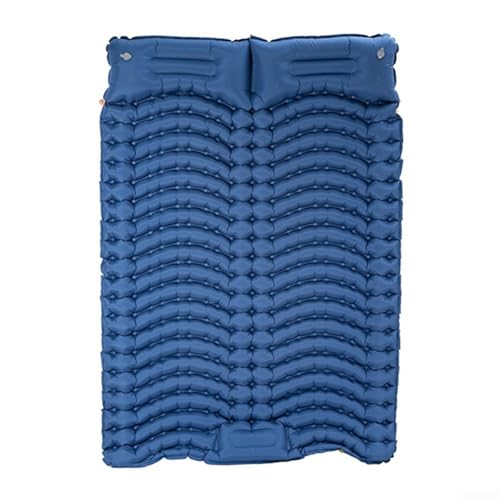 Matelas gonflable double couche avec pompe à gonflage rapide, excellent choix pour les amateurs de plein air
