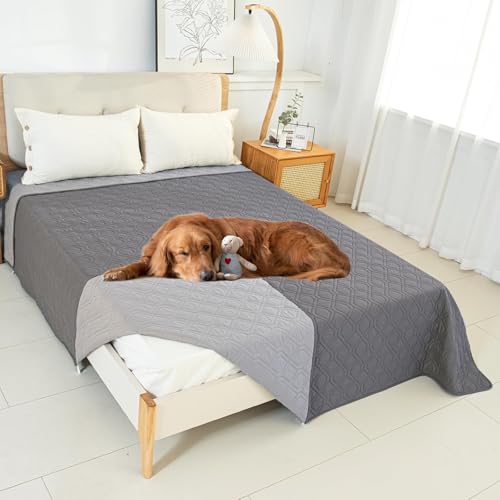 Gekufa Wasserdichte Haustierdecke Hundematte 157*208CM