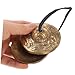 1Pair Nepal Finger Cymbals Percussion Zills Instrument for Yoga Spiritual Mindfulness Tibetan Rituals and Music Performances