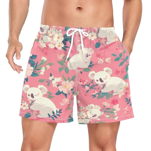 Maillot de bain homme respirant Marguerite Koala pour la plage et l'été