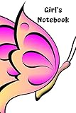Girl's Notebook: Pink journals/notebooks for girls to write in, Stories,...