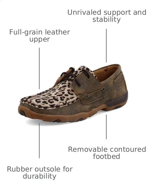 Image of Twisted X Women's Boat Shoe Driving Moc