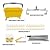Paint Roller Kit - Adjustable 12-24 Inch Aluminium Alloy Paint Roller Frame,24L Paint Bucket,47 Inch Extension Pole,4Pcs 15.7 Inch Roller Sleeves and 4Pcs 4 Inch Roller Sleeves