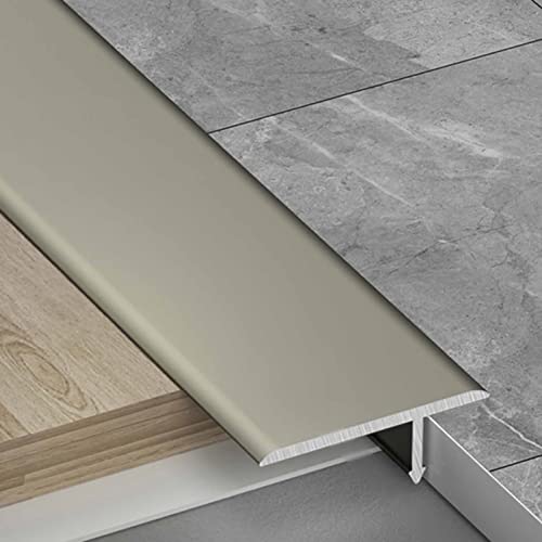 Bande de transition pour sol en bois et carrelage durable
