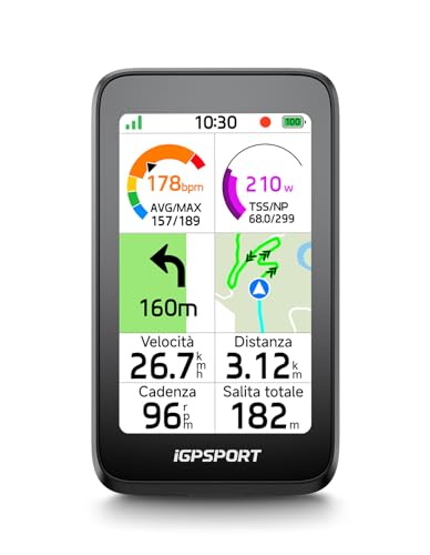 iGPSPORT BiNavi Air Ciclocomputer GPS,Navigazione Cartografica, Previsione Delle Svolte di